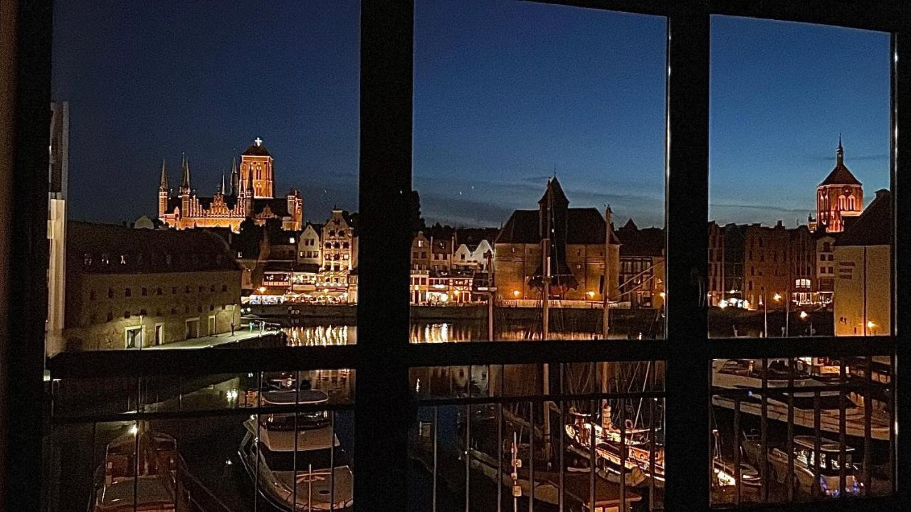 Apartamenty Centrum Nad Motlawa Z Widokiem Na Patio Z Balkonem Gdansk Exterior photo